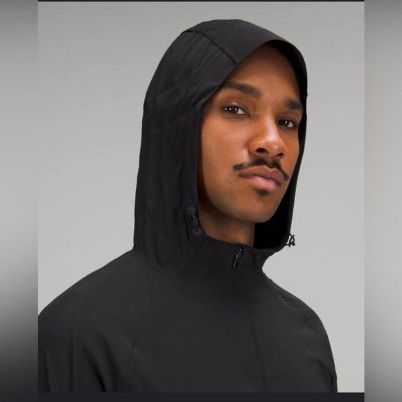 Lululemon Black Performance Jacket Senseknit Composite Running Jacket - Picture 3 of 13